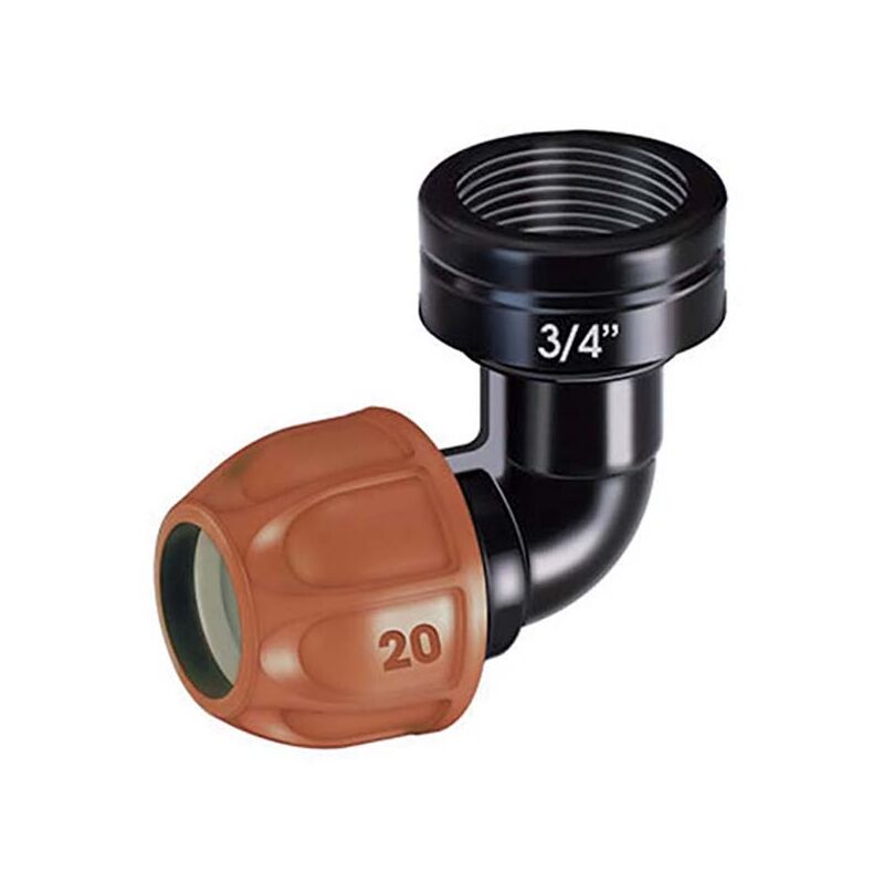 foto del prodotto gomito diam 20mm fil. 3 4 f claber