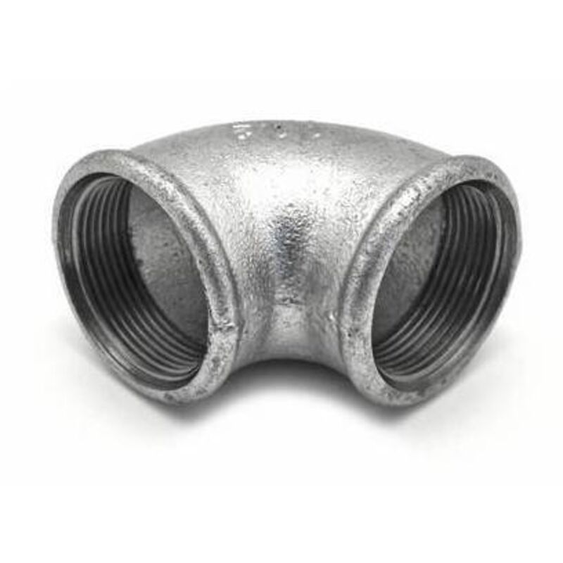 foto del prodotto gomito ff zincato 2 dh
