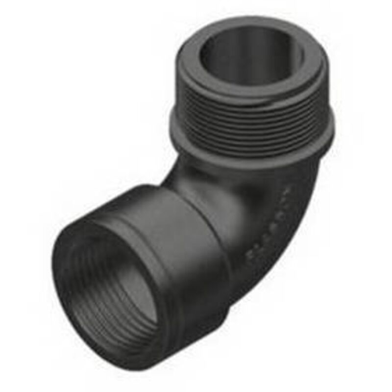 foto del prodotto gomito filettato a 90 maschio-femmina 3 4 plass