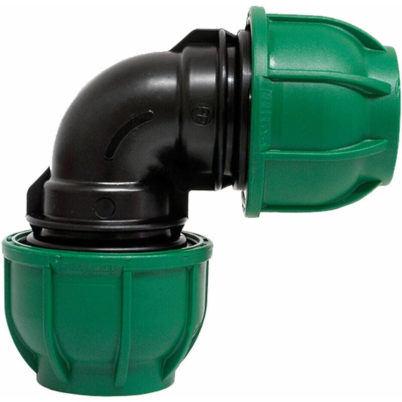foto del prodotto gomito gh verde d32 irritec