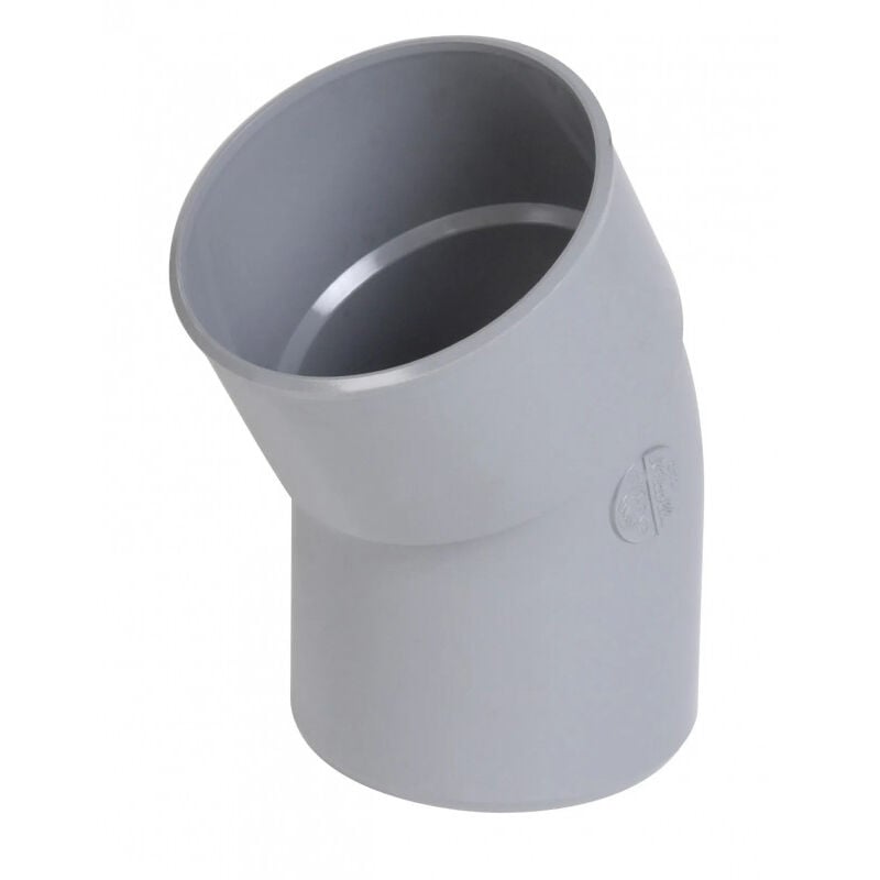 foto del prodotto gomito in pvc 30 mf 75