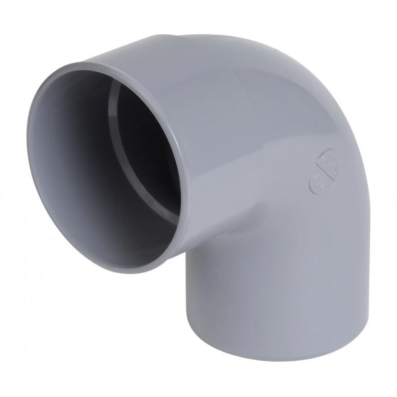 foto del prodotto gomito in pvc 87 30 90 mf 75