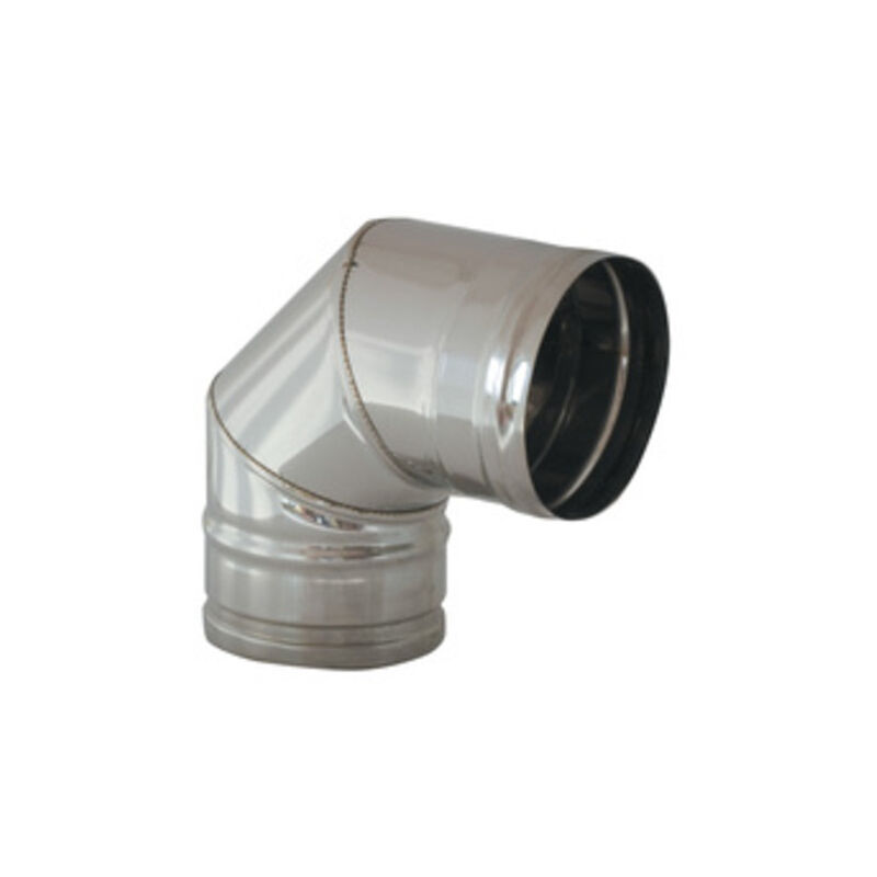 foto del prodotto gomito inox aisi 304 90 d.200
