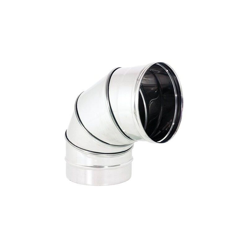 foto del prodotto gomito inox aisi 316 90 girevole cm 8