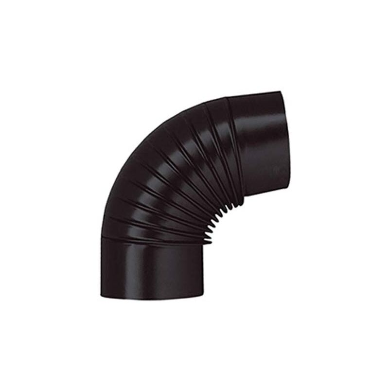 foto del prodotto gomito legna 90 classic nero opaco save cm 14