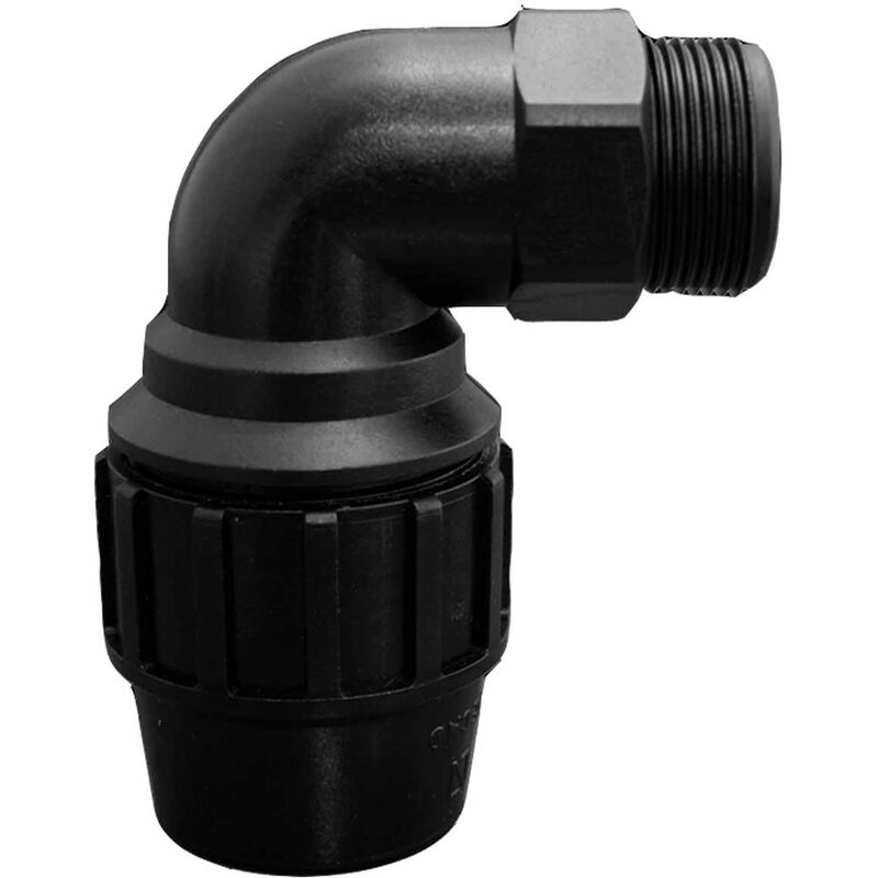 foto del prodotto gomito maschio pe da 40 mm offerta esclusiva