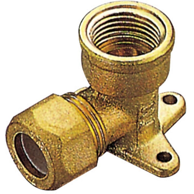 foto del prodotto gomito ottone flang. bicono f gas 10x1 2 pes 6 pl