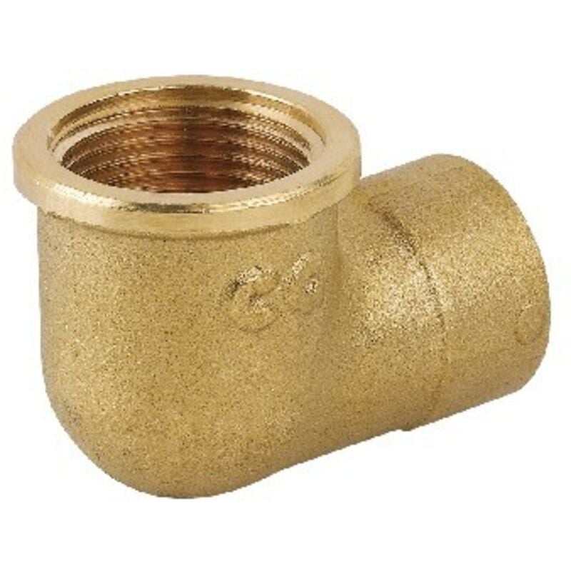 foto del prodotto gomito ridotto ff in ottone giallo 1 x 3 4