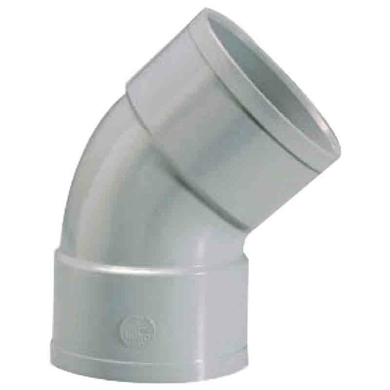 foto del prodotto gomito scarico 45 femmina femmina 80 mm girpi