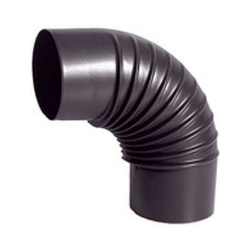 foto del prodotto gomito smaltato nero d.13 a 90 ala