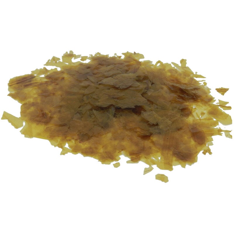 foto del prodotto gomma lacca a scaglie 1 kg ferwork