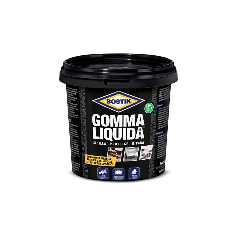 foto del prodotto gomma liquida 750ml sigilla protegge e ripara bostik