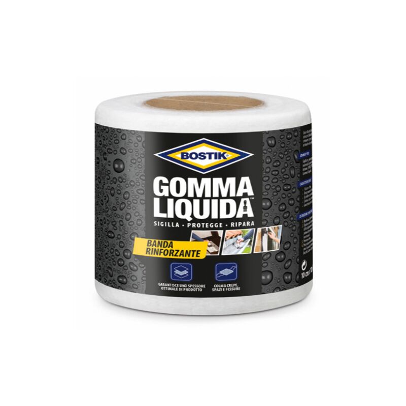 foto del prodotto gomma liquida banda rinforz.10cmx10m bostik