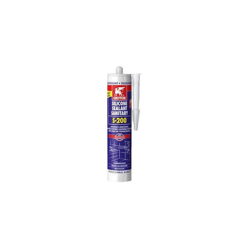 foto del prodotto gomma siliconica 300ml, trasparente s200 per acrilico