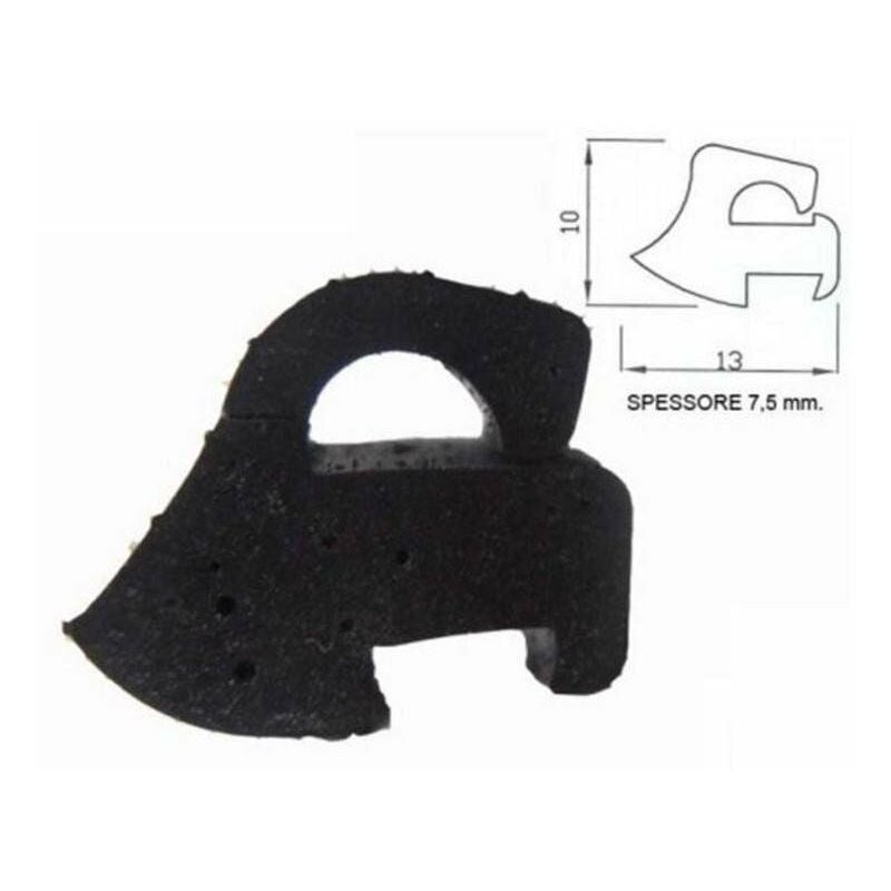 foto del prodotto gommino antigraffio griglia cucina gas ariston indesit 4 pz p0005