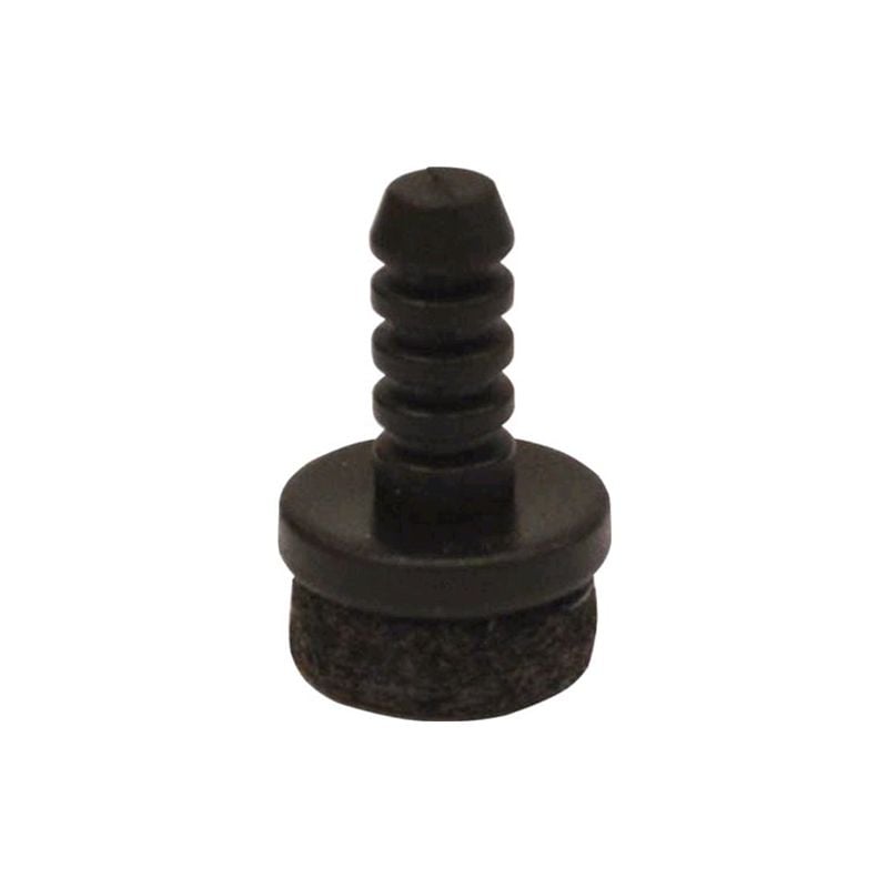 foto del prodotto gommino interno a fungo ad incastro 18 mm con feltro maurer conf. 8 pz
