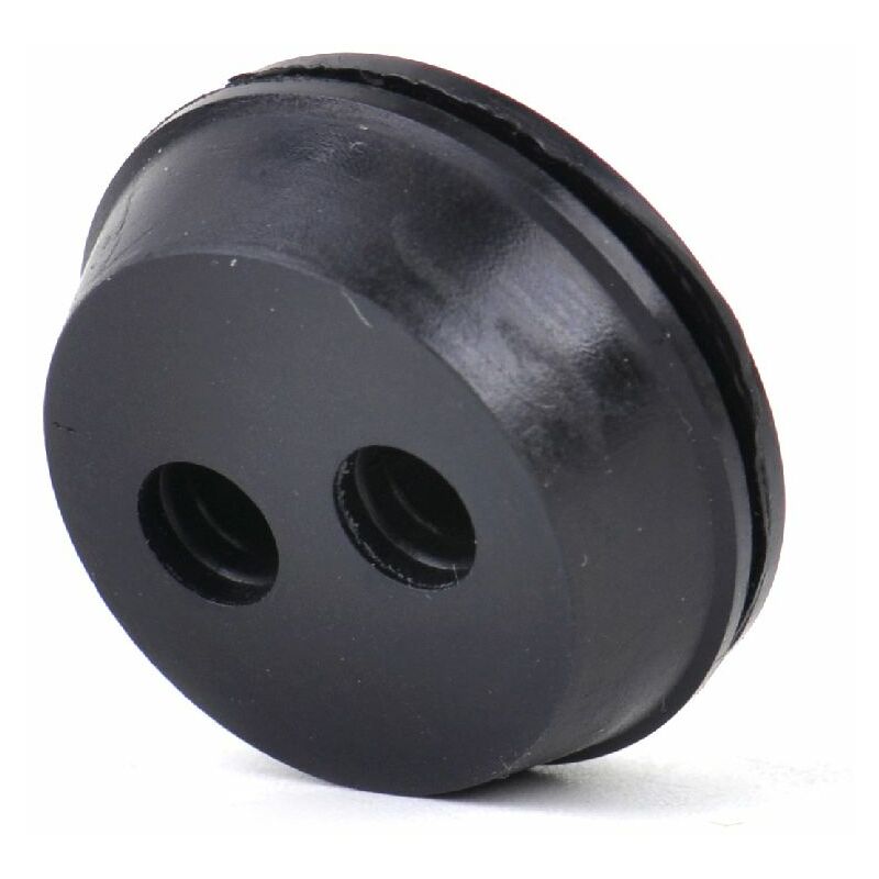 foto del prodotto gommino passatubo a 2 fori universale interno 20 mm altezza 11 mm 54.160.1918