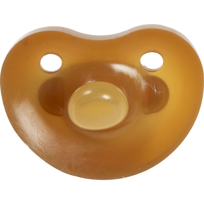 foto del prodotto gommotto in gomma per bimbi con tettarella anatomica, senza bpa, lavabile e riutilizzabile, con fori sul disco
