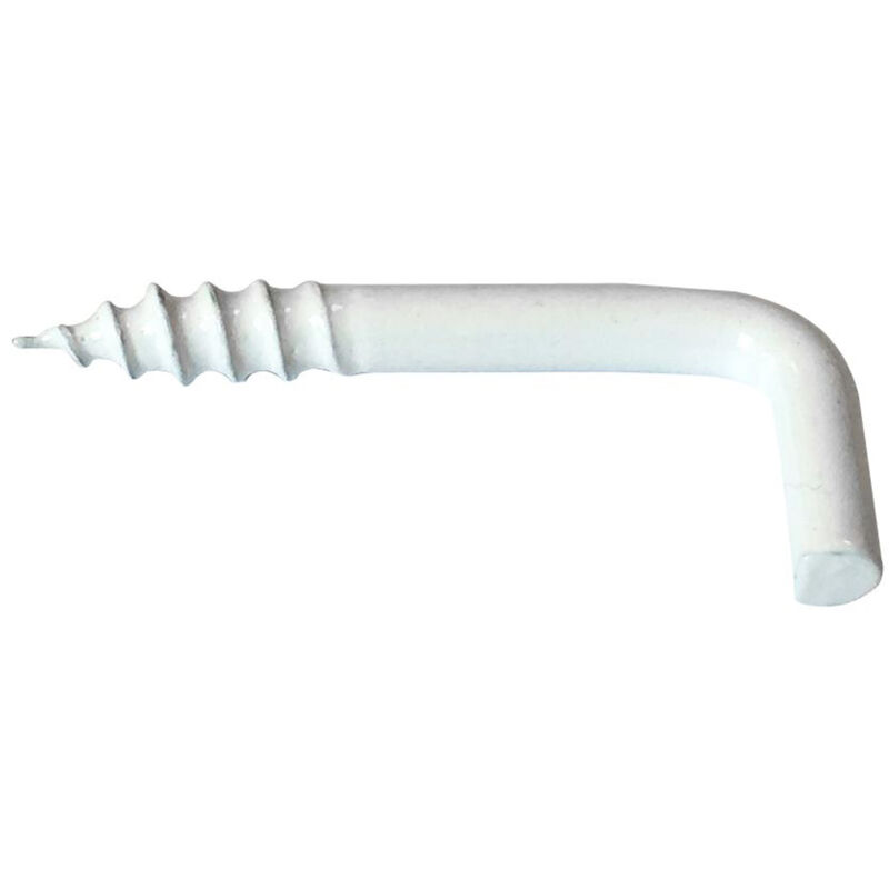 foto del prodotto gond da avvitare plastificato bianco filettato per legno viswood4x50mm lotto di 7 cerniere 