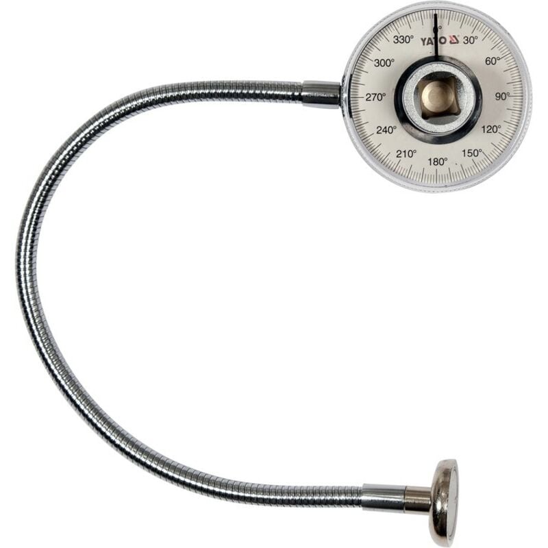 foto del prodotto goniometro con supporto magnetico per chiave dinamometrica da 1 2'' - yt-05934