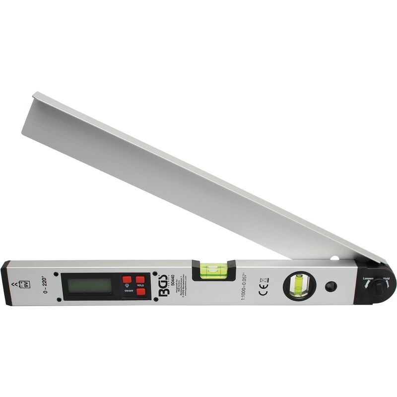 immagine 0 del prodotto goniometro lcd digitale con livella 450 mm