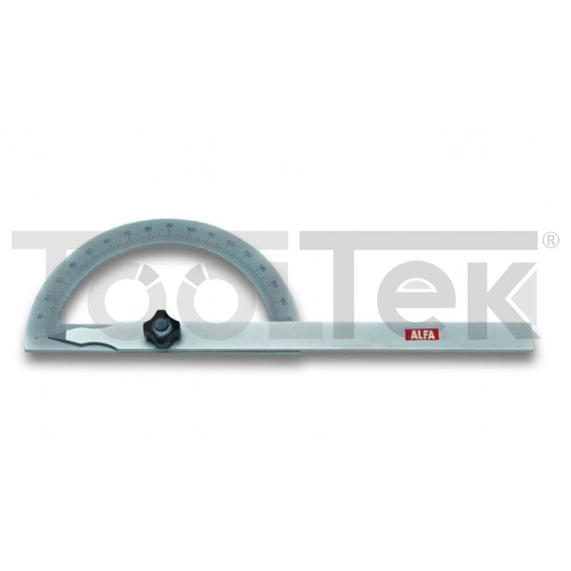 foto del prodotto goniometro manuale 180 riga metro righello misura angoli 120mm alfa