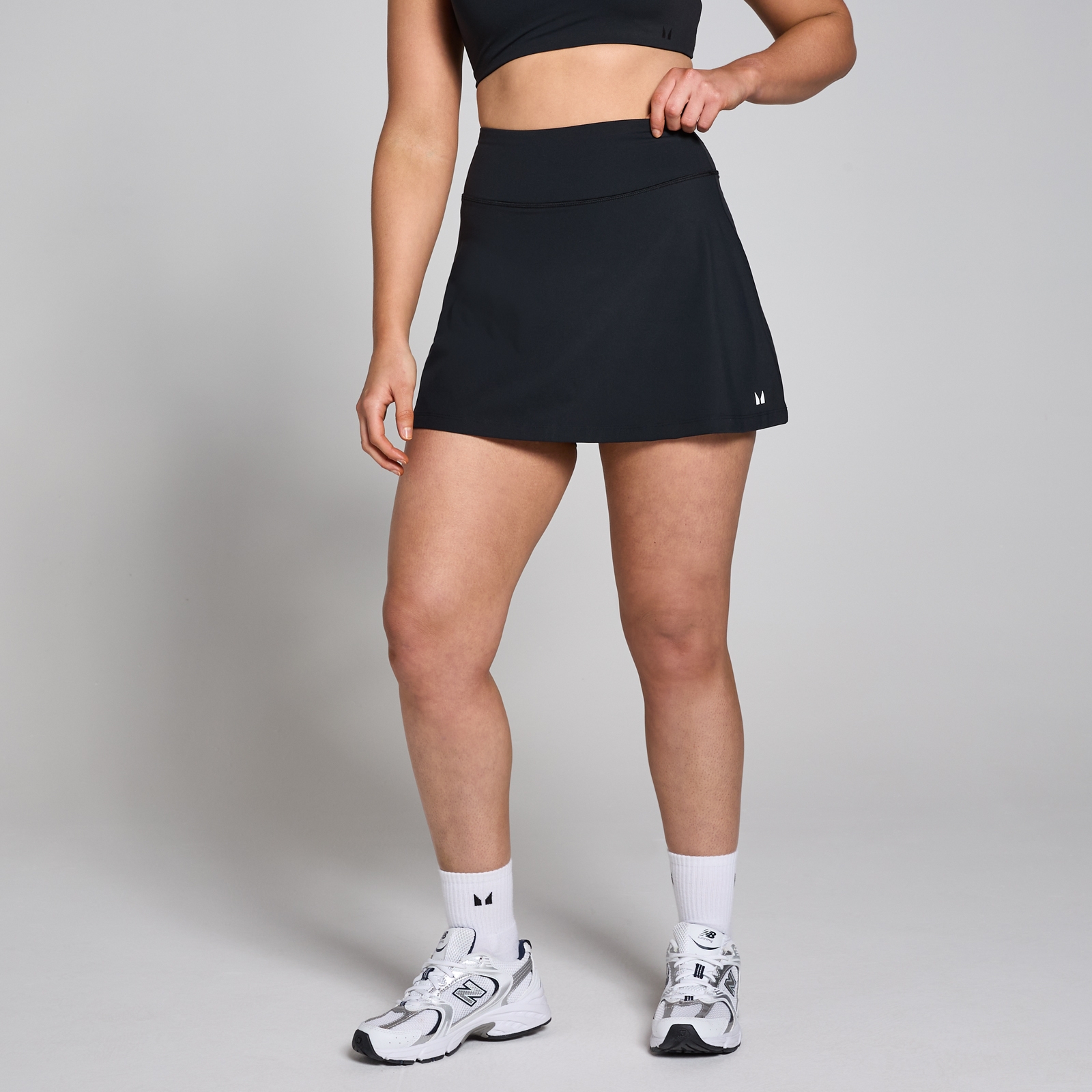 foto del prodotto gonna con pantaloncino mp tempo da donna nera xxl
