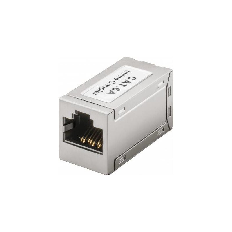 foto del prodotto goobay - accoppiamento modulare rj45, cat 6a, 2x presa rj45 8p8c .