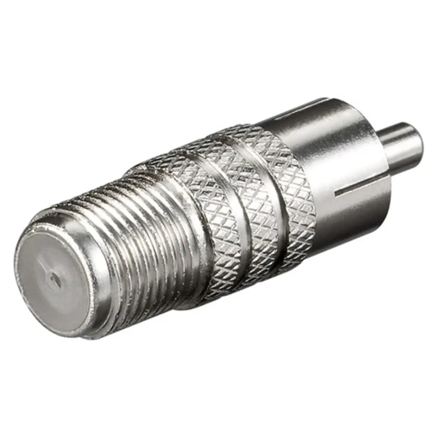 foto del prodotto goobay adattatore da presa f satellitare a spina rca zinco