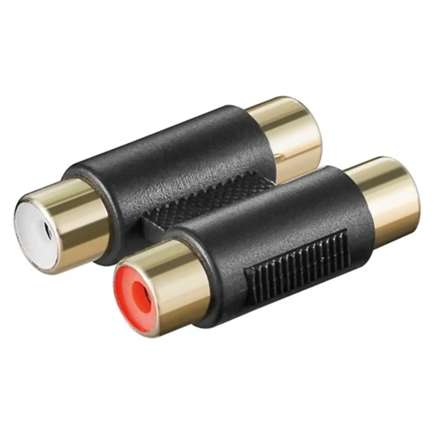 foto del prodotto goobay adattatore rca audio doppia presa rca giunto placcato in oro