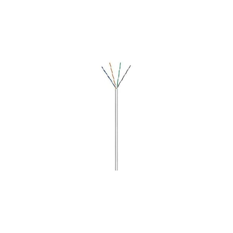 foto del prodotto goobay cat 5e cavo di rete matassa, u utp, grigio, miscela di rame cca per applicazioni soho, awg 26 7 stranded , pvc. lunghezza del cavo 100 m