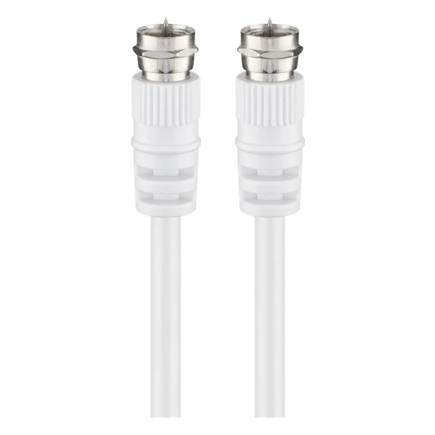 foto del prodotto goobay cavetto tv antenna satellitare connettore f cavo parabola bianco 5 mt