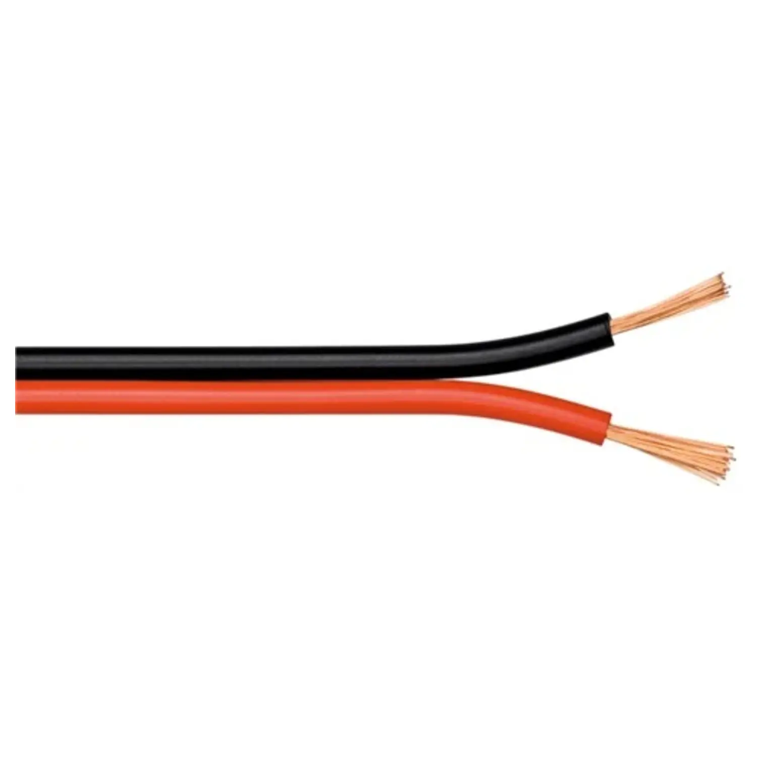 foto del prodotto goobay cavo altoparlante hi fi car audio piattina rosso nera 2x0,75 cca 10 mt