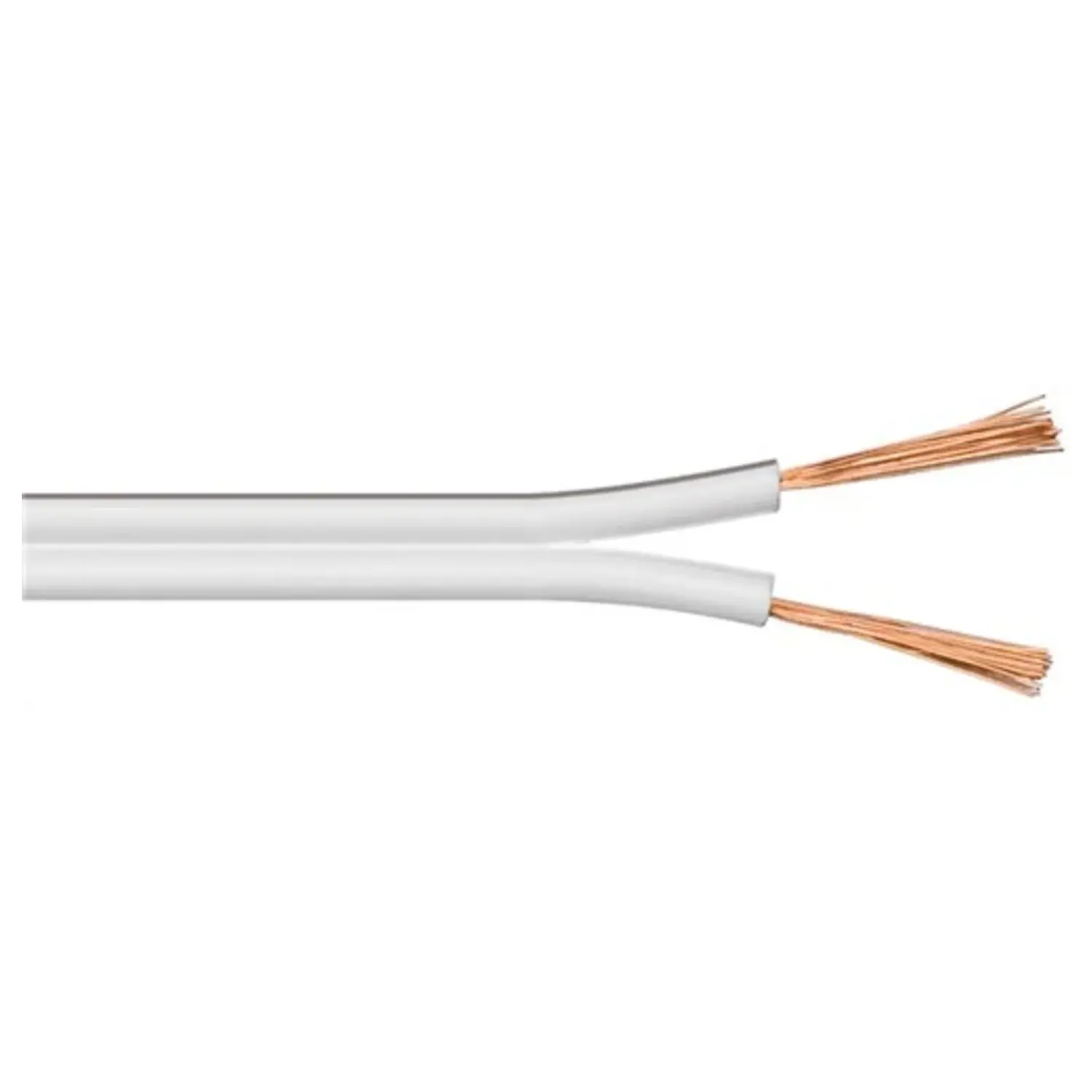 foto del prodotto goobay cavo audio piattina altoparlanti 2x1,50 cca bianco nero 100 mt