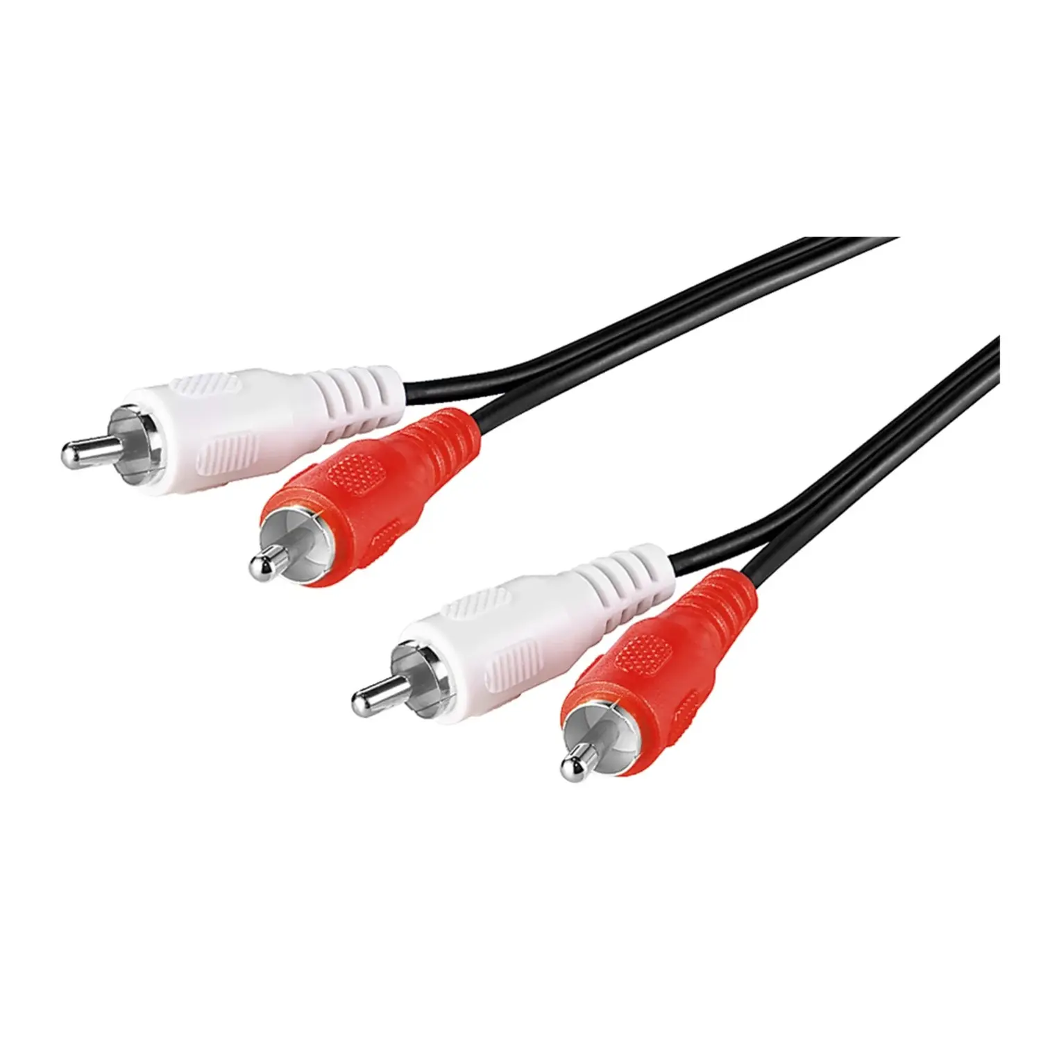 foto del prodotto goobay cavo collegamento stereo audio 2 x spina rca nero 1,5 mt
