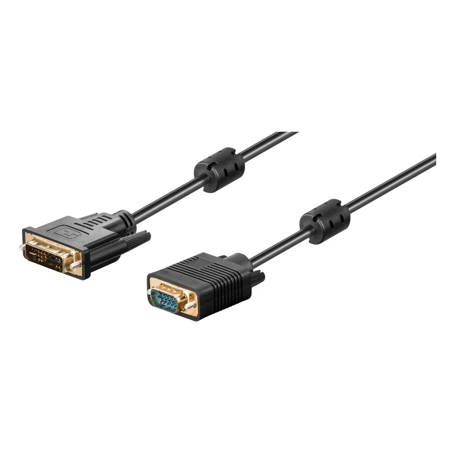 foto del prodotto goobay cavo da dvi i 12 5 a spina vga 15 pin hd placcato in oro 10 mt