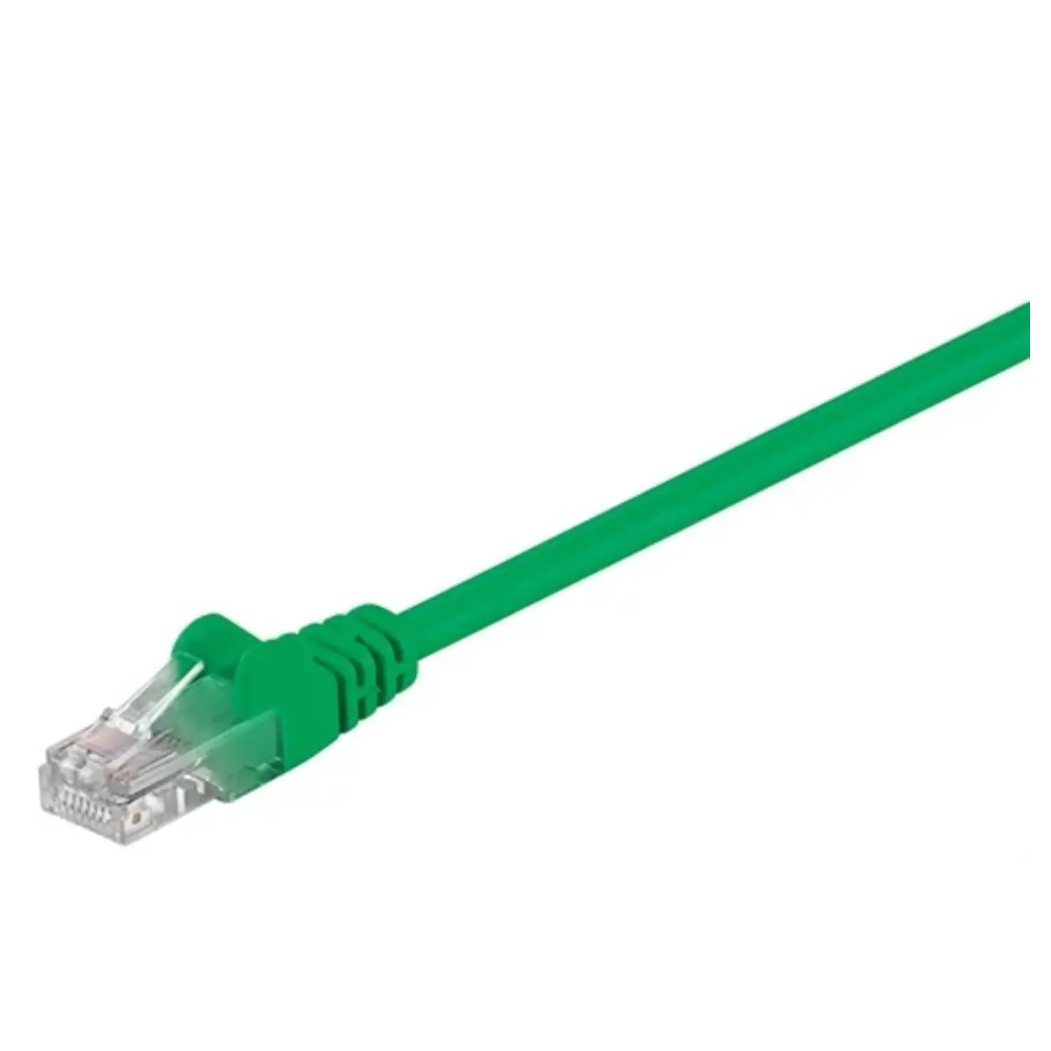 foto del prodotto goobay cavo patch di rete cat 5e u utp rj45 non schermato verde 0,5 mt