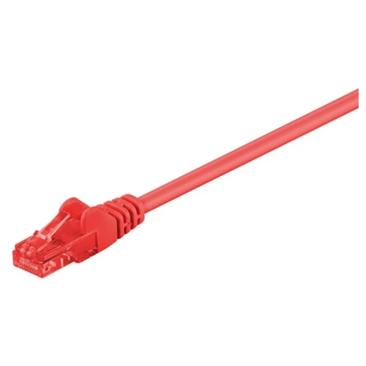 foto del prodotto goobay cavo patch di rete cat 6 u utp spina rj45 non schermato rosso 1 mt