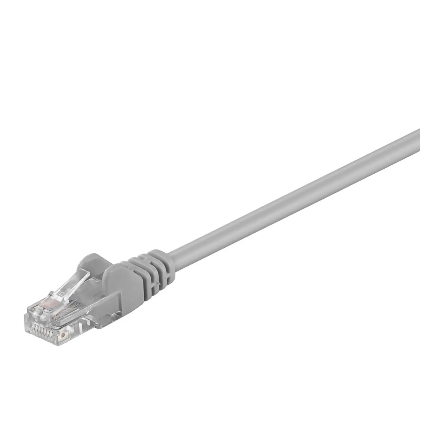foto del prodotto goobay cavo rete patch cat 5e u utp rj45 non schermato grigio 5 mt