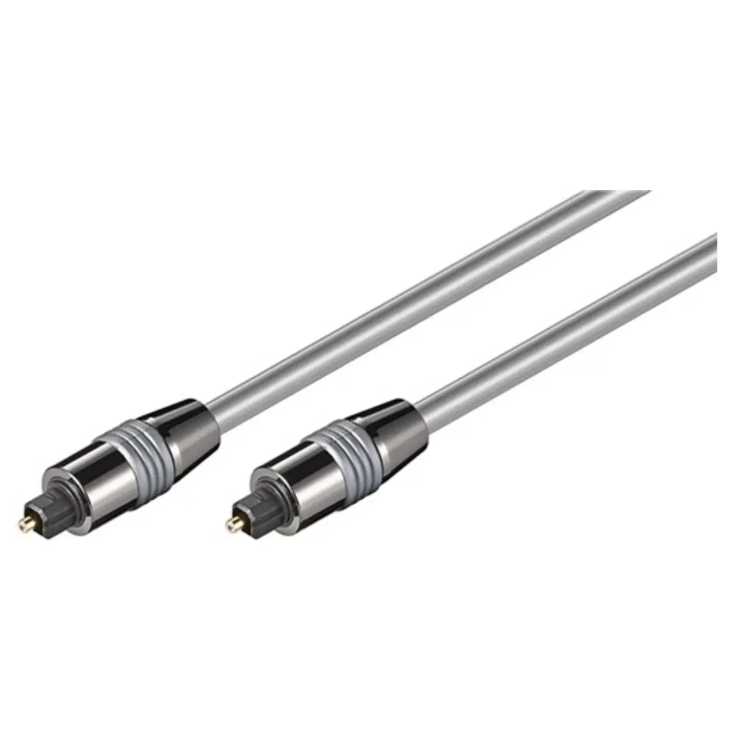 foto del prodotto goobay cavo toslink spina da 6 mm fibra ottica spine di metallo professionale 2 mt