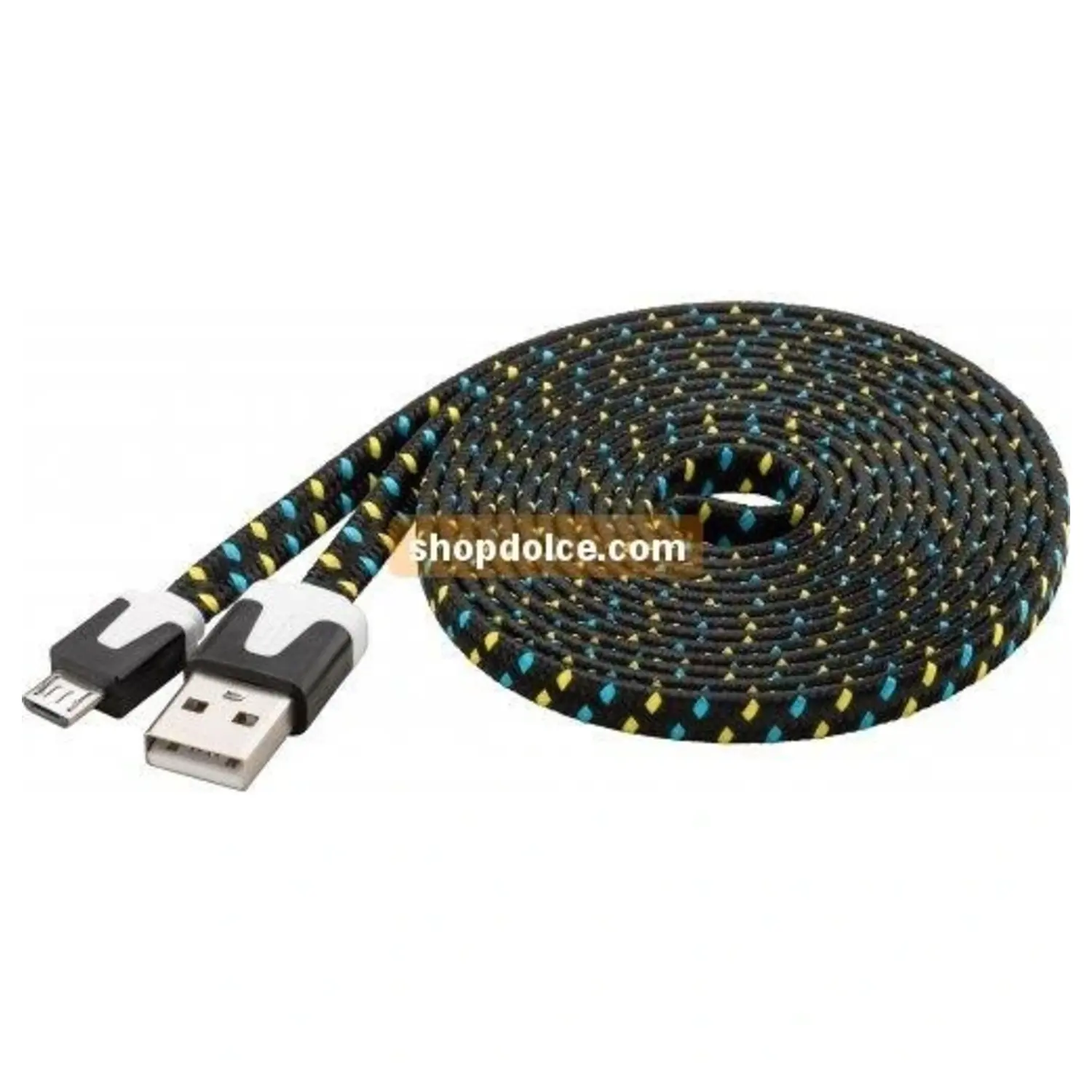 foto del prodotto goobay cavo usb telato tessuto alta velocita usb 2.0 2 mt