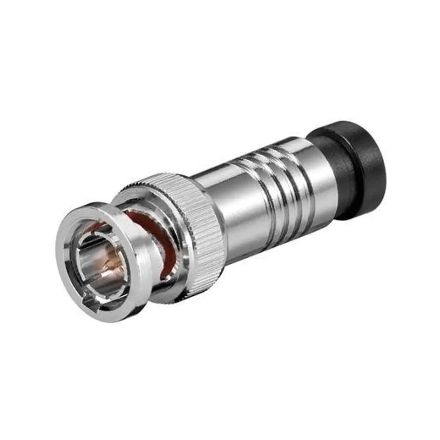 foto del prodotto goobay connettore bnc spina volante maschio a crimpare pressione 75 ohm