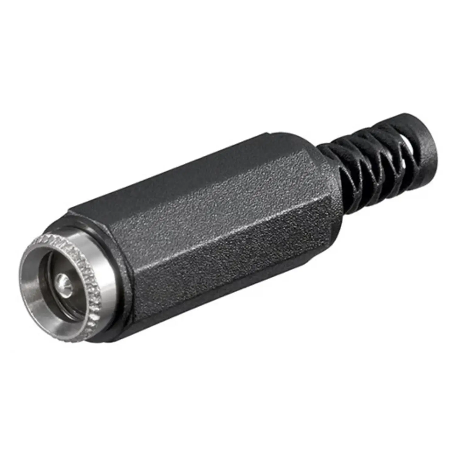 foto del prodotto goobay connettore presa di alimentazione dc volante 2.1 mm antipiega