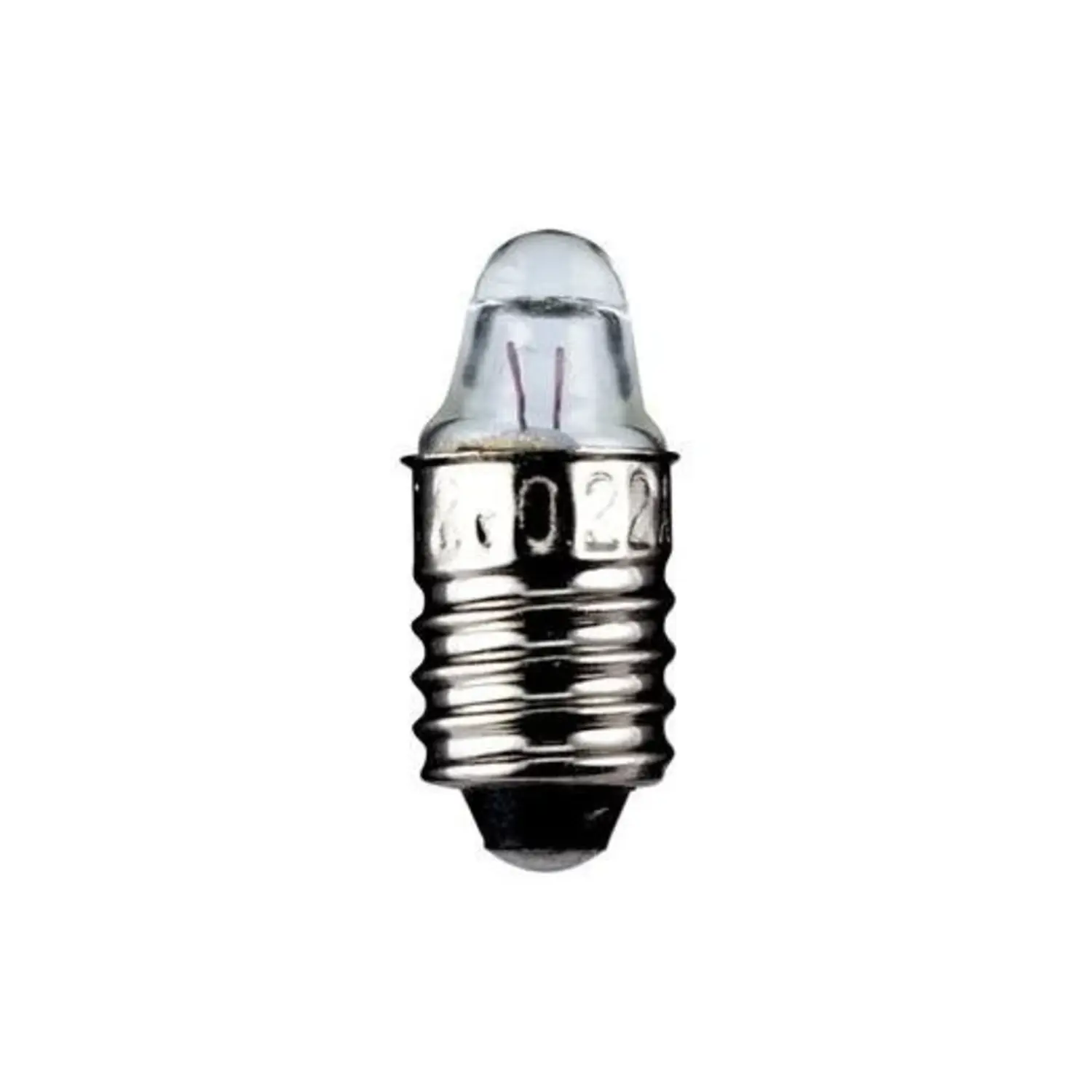 foto del prodotto goobay lampadina a faretto appuntita miniatura modellismo e10 1,10 watt 3,7 volt