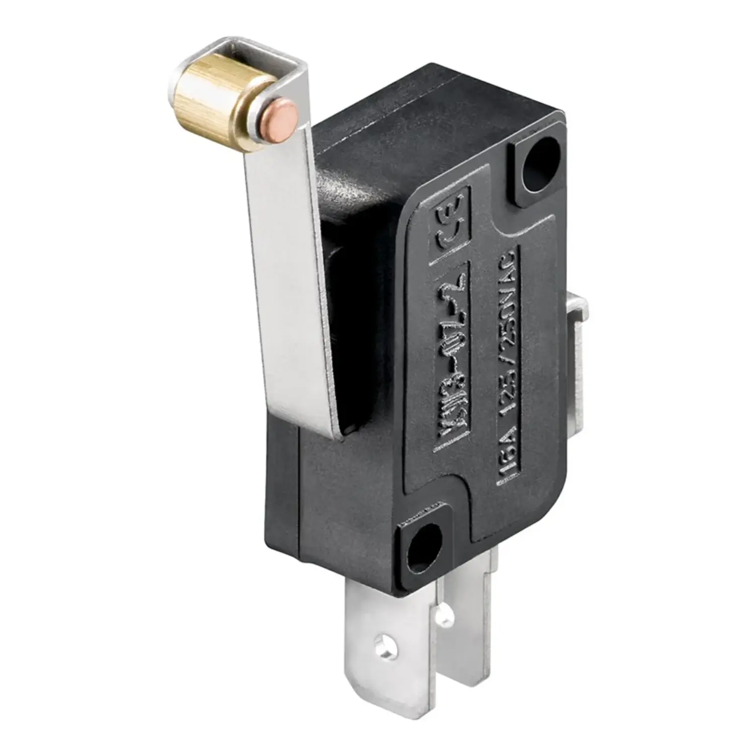 foto del prodotto goobay microswitch a leva corta con rotella micro switch 250v nero