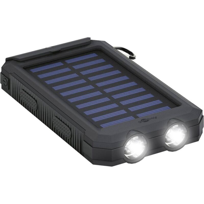 foto del prodotto goobay outdoor 8.0 49216 caricatore solare corrente di carica cella solare 200 ma 8000 mah
