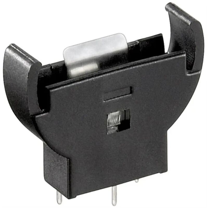 foto del prodotto goobay portabatteria a bottone 20 mm pcb verticale alzato box contenitore batteria
