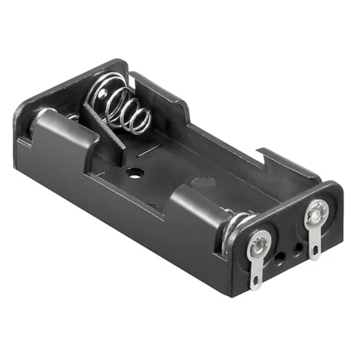 foto del prodotto goobay portabatterie per 2 batterie mini stilo aaa con collegamento a saldare