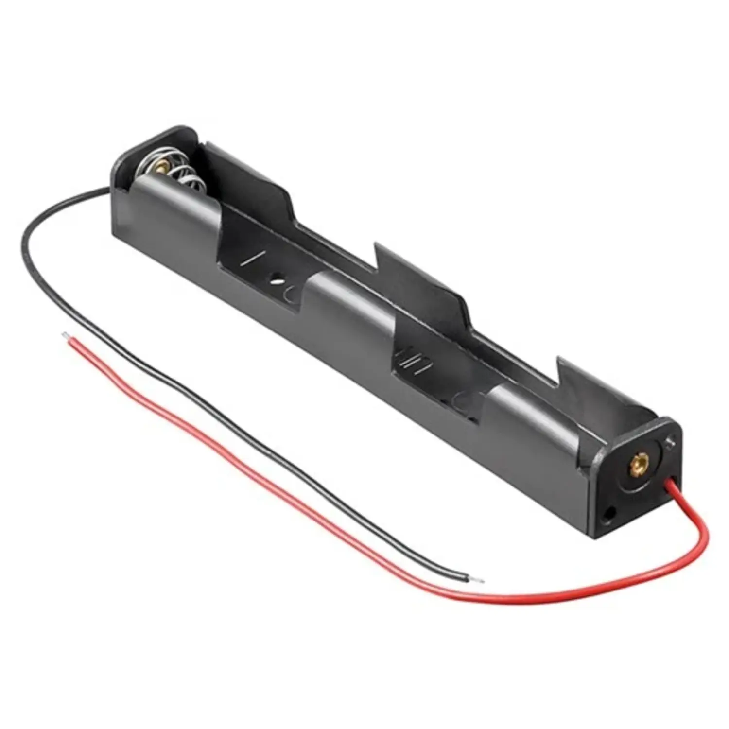foto del prodotto goobay portabatterie per 2 batterie stilo (aa) collegamento a filo
