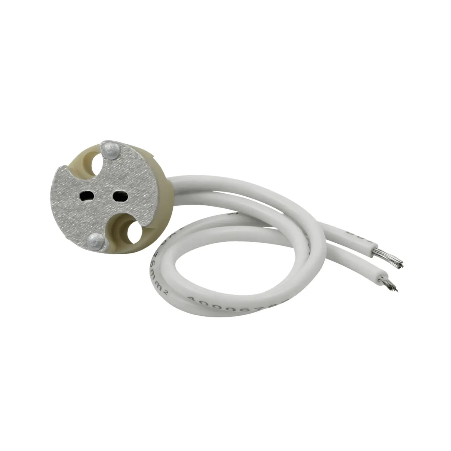 foto del prodotto goobay portalampada ceramica per porta faretto lampada gx5,3